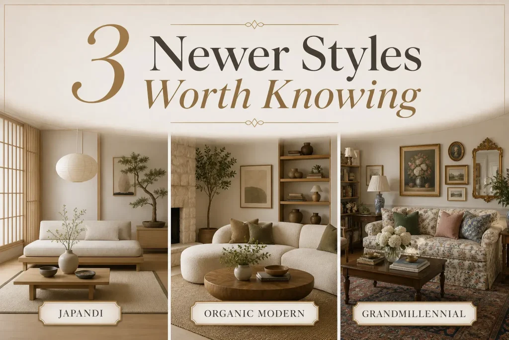 3 newer styles worth knowing