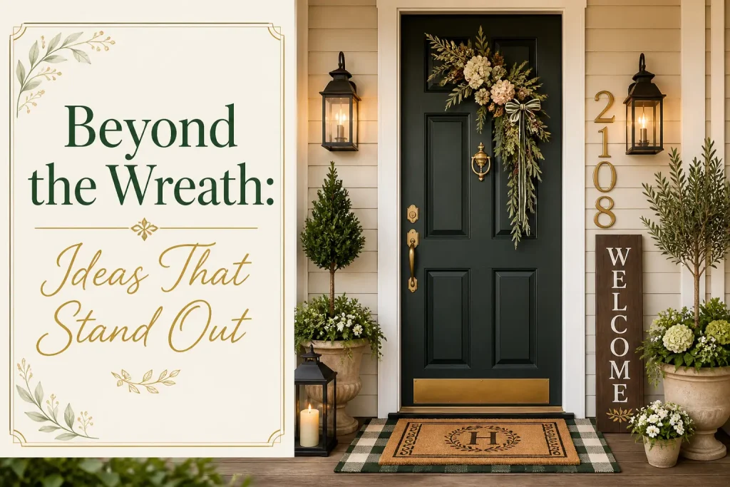 beyond the wreath ideas that stand out