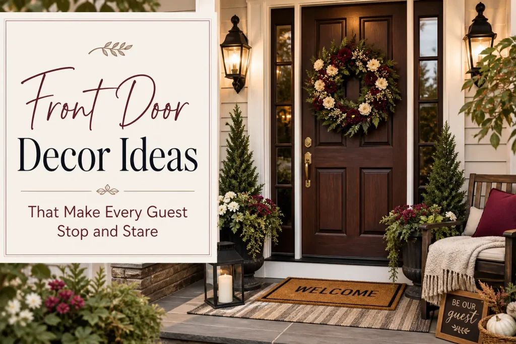 front door decor ideas that make every guest stop and stare