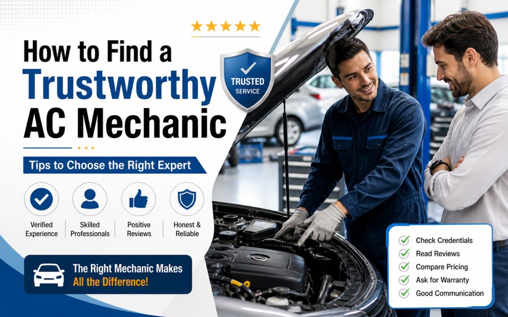 how to find a trustworthy ac mechanic