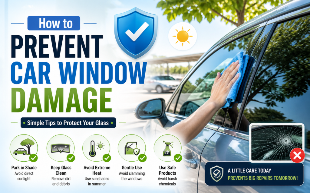 how to prevent car window damage