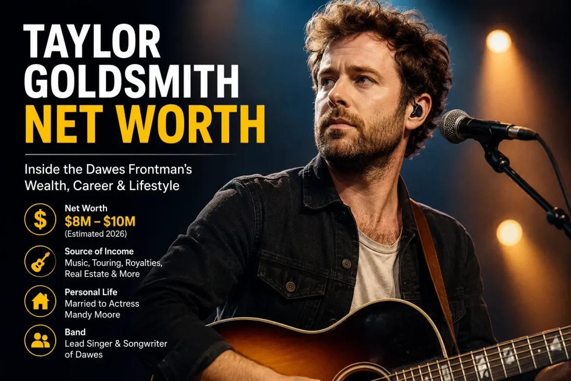 taylor goldsmith net worth